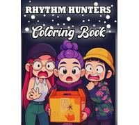 Rhythm Hunters: K-Pop Idol Spirit Fighters Coloring Book