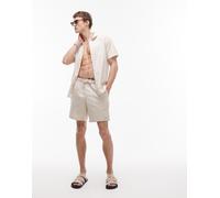 Rhythm - Jam - Pantaloncini classici in lino color panna-Bianco W32