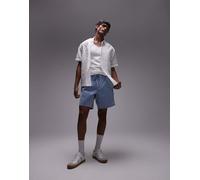 Rhythm - Jam - Pantaloncini in tessuto a coste blu celeste W36