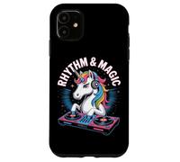 Rhythm & Magic Unicorno Dj Animale Custodia per iPhone 11