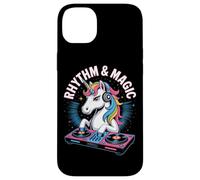 Rhythm & Magic Unicorno Dj Animale Custodia per iPhone 14 Plus