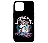 Rhythm & Magic Unicorno Dj Animale Custodia per iPhone 15
