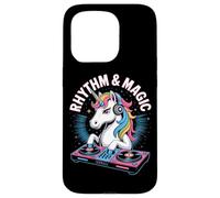 Rhythm & Magic Unicorno Dj Animale Custodia per iPhone 15 Pro