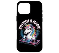 Rhythm & Magic Unicorno Dj Animale Custodia per iPhone 16 Pro Max