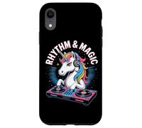 Rhythm & Magic Unicorno Dj Animale Custodia per iPhone XR