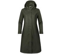 rhythm of the rain Impermeabile da donna lungo parka antipioggia da donna, impermeabile, traspirante, foderato, trench, cappotto per le mezze stagioni, parka, verde, 42