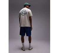 Rhythm - Shine - T-shirt color crema a maniche corte-Bianco XS