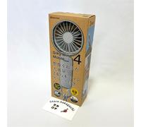RHYTHM Silky Wind Mobile 4 Ventilatore Portatile Grigio Doppia Inversione...