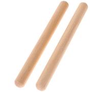 Rhythm Sticks Bacchette in legno classico Claves strumento a percussione, bambini giocattolo musicale ritmo apprendimento 1 paio