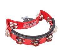 Rhythm Tech - Tamburello a mezzaluna, colore: Rosso