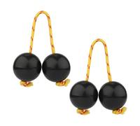 Rhythmic Ball Instrument, African Shaker Percussion Tool, 5cm Double Gourd Hand Balls, Abs Musical Rhythm Egg Shaker, Festival Music Instrument for Drum Circles, Weddings
