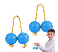 Rhythmic Ball Kashaka Instrument, 1.97 inches African Shaker Music Tool, 2 Pairs of ABS Hand Percussion Balls, Double Gourd Music Egg for Parties, Weddings, and Shows.