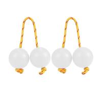 Rhythmic Ball Kashaka Instrument, African Shaker Musical Instrument, 1.97 inches 2 Pair ABS Hand Percussion Balls, Music Egg Double Gourd for Parties, Weddings, Shows