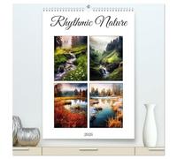 Rhythmic Nature (High Quality Premium Wall Calendar 2026 DIN A2 portrait),CALVENDO 12 Month Wall Calendar: Immerse yourself in the captivating beauty ... of meadows, forests, rivers and mountains.