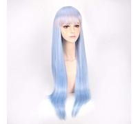 Ri: La vita in un mondo diverso da Zero Rem Ram Blu Rosa Parrucca lunga Cosplay Costume Resistente al calore Capelli sintetici Parrucche da donna Blu