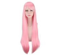 Ri: La vita in un mondo diverso da Zero Rem Ram Blu Rosa Parrucca lunga Costume Cosplay Resistente al calore Capelli sintetici Parrucche da donna Rosa