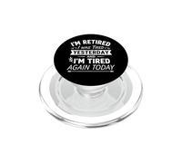 Ri-stanco, ero stanco ieri e sono stanco di nuovo oggi PopSockets PopGrip per MagSafe