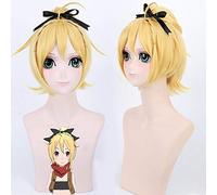 Ri: vita in un mondo diverso da Zero Parrucca in feltro Costume Cosplay Corto sintetico giallo Capelli in feltro Parrucche anime Donne (senza copricapo)