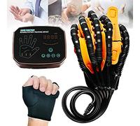 Riabilitazione Robot Glove, Finger Training, Orthosis, Glove di addestramento di Riabilitazione al Polso delle Dita per pazienti con Guanti a Specchio (Mano Sinistra),Left-XL