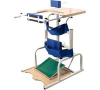 Riabilitazione Standing Frame, Attrezzature per La Riabilitazione degli Arti Inferiori in Piedi, Deambulatori in Piedi per Disabili, Stroke Emiplegia Rehabilitation Training, White
