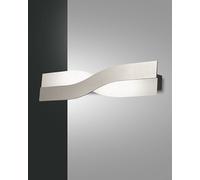 Riace big applique alluminio rettangolare bicolore led 13 watt [EEK: A]