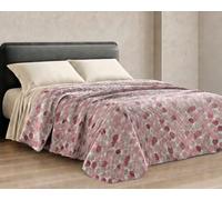 Riad Arredo Trapuntino Singolo Primaverile Estivo Morbida Microfibra 170x250 cm - Copriletto Trapuntato Leggero Delicato Traspirante Anallergico - Palline Rosa