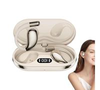 Riaisttd AI Translator Earbuds, AI Translator Earbuds, Real-Time Translation with 144 Languages, HD Sound, 60-Hour Battery Life, HiFi Earbuds for Travel, Language Learning, and Communication