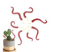 Riaisttd Bastoncini da giardino, 7 pezzi, in resina cattiva, per piante in tentacolo, per uso esterno ed interno, casa, cortile, fiori, terrazza, prato e piante in vaso