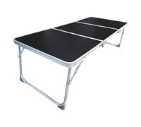 Riaisttd Camping Folding Tavolo, Alluminio Lega Portatile Desk, Folding Design, Handles Included, 36,02 x 15,94 x 10,63 pollici, Outdoor Accessory, Lawn and Park Use, Patio Cooking, Home Beach