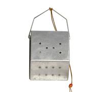 Riaisttd Carp Feeder, Fixed Point Bottom, Bait Dispenser, 1,97 x 1,57 x 2,44 pollici Lightweight Lure Box Holder, Easy Release Feeding Nesting Tool, Ideal for Lakes, Ponds, and Crab Fishing.