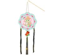 Riaisttd Cinese Lanterns Decorations,Lanterna decorativa Handcrafted | 2025 Snake Year LED Light with Projection Feature, Kids Crafts Kit per finestre da parete