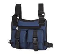 Riaisttd Concealed Carry Bag, Running Vest, Lightweight Backpack, Adjustable Secure Fit Design, 9.84 Inches, Ideal for Commuting, Travel, Camping, Cycling, Fitness, Work, Everyday Sports Use, blu, Se