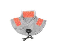 Riaisttd Cuscino Riscaldante Per Collo E Spalle - Massaggiatore Elettrico A Vibrazione E Riscaldamento,Cuscinetto Riscaldante Ponderato con Spegnimento Automatico,Per Donne E Anziani Rilassamento