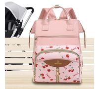 Riaisttd Diaper Bag Backpack, Maternity Nappy Tote for Baby Travel, Insulated Bottle Pockets with Changing Pad, Multifunctional Nursing Backpack for Dad Mother Father 14.96x10.24x7.09 Inches
