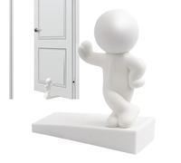 Riaisttd Fermaporta per la parte inferiore della porta, simpatiche figure in gomma a | Protezione dal fondo per la sicurezza di bar, casa, appartamento, pavimento, parete, camera da letto