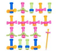 Riaisttd Fidget Pencil Toppers, Sensory Pen Toys, Compact Stress Tools, 1.65x1.65x0.79 Inches, Lightweight Quiet Design, Ideal for Kids, Teens, Adults, Boys, Girls, Men, Women, Classroom Use