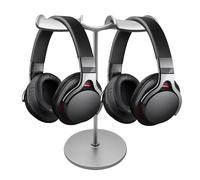 Riaisttd Headphones Storage Rack, Heavy Base Headset Holder for Desk, Desktop Earphone Hanger, supporto decorativo per tavoli e shelves, per organizzazioni Headsets and Earphones