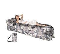 Riaisttd Inflatable Couch Camping, Outdoor Inflatable Lounger, Foldable Comfortable Furniture, 600g, Waterproof Air Sofa for Travel, Beach, Festival, Sleeping, and Outside Relaxation