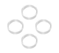 Riaisttd Joystick Protector Ring, Clear Stick Guard, Anti Wear Gamepad Cover, Secure Fit Shield, 0.37x0.14 Inches, Smooth Control Enhancer, for Gamers, Teens, Family, Friends, Console Use