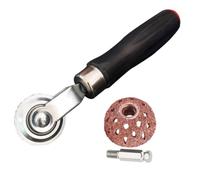 Riaisttd Kit Riparazione Pneumatici | Forte Rullo per Toppe per Pneumatici e Ruota lucidante per Riparazione | Ruota di lucidatura per Testa di smerigliatura per da 2