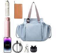 Riaisttd Large Capacity Shoulder Backpack, Convertible Tote for Women, Stylish Travel Daypack for Nurses, Shoulder Bag with Handles, Organizer Tote for Moms, Daypack for Students and Nurses