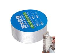 Riaisttd Nastro adesivo resistente impermeabile, nastro barriera al vapore,Nastro in resina impermeabile a forte | Sigillante per tetto in foglio di alluminio resistente alla temperatura, scudo