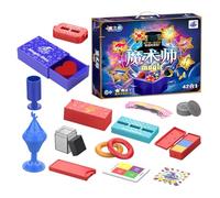 Riaisttd Professional Magician Magic Tricks, Stage and Street Magic Props, Easy to Use Magic Props for Kids and Adults, Cool Tools for Performances, Learn Fun Magic Trricks for Beginners
