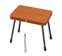 Riaisttd Sedia pieghevole portatile, sgabello pieghevole per esterni, piccola panca in lega di alluminio, leggera e compatta, 29 x 20 x 24 cm, ideale per viaggi, spiaggia, picnic, giochi