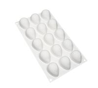 Riaisttd Silicone Cake Molds, 15-Cavity Baking Mold Mousse Cake, 6,69 x 11,61 in Reusable Non-Stick Bakeware, Food Making Tool for Jelly, Chocolates, Fondant and More