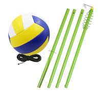 Riaisttd Spiking Trainer, Pallavolo Equipment, Practice , Portable Iron Frame, Adjustable Pole Height, 82,68 pollici, for Beginner Teen, Kids Women, Sports Family, Serving Training, Pro Use