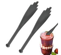 Riaisttd Strumento Degasatore per Conserve | Strumenti In Silicone Antiscottatura 2 Pezzi,Alza Coperchi Magnetico | Per Cucina Domestica Preparazione Cibo Conservazione Sottaceto Pranzo Magazzinaggio