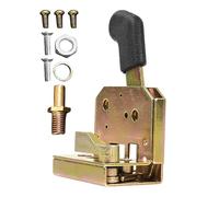 Riaisttd Tractor Door Lock, Latch Handle, Metal Door Hardware, Secure Safety Lock, Easy Installation, Perfect for Trattors, Forklifts, and Electric Tricicles Use