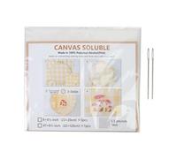 Riaisttd Wash Away, Embroidery Stabilizer, Knitting Water Soluble, Stabilizer Cloth with Easy Use, Fabric Film for Stitching Basting Shirt Flower Letter Bags Halloween Beginners Hand Crafts