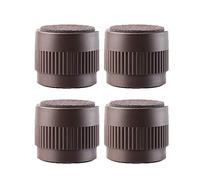 Rialzi autoadesivi for mobili resistenti Risers, aggiungono 55 mm di altezza a letti, divani e armadi, set da 4(Dark Brown)